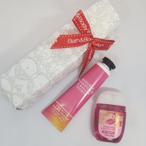 NEW BBW Bahamas Passionfruit & Banana Flower Hand Cream and PocketBac set in box